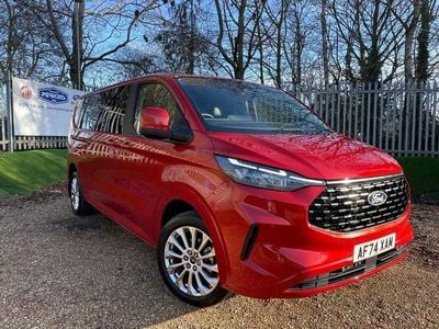 Used Ford Tourneo Titanium 136 HP (100 kW) 2024 Red MPV