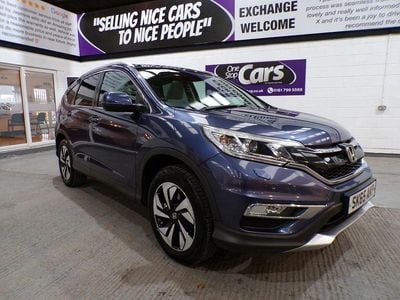 Used Honda CR-V EX 160 HP (117 kW) 2015 Blue SUV