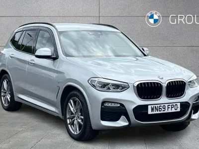 Used BMW X3 M Sport 190 HP (139 kW) 2019 Silver SUV