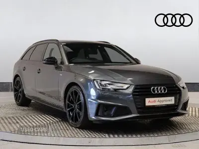 Used Audi A4 Black Edition 150 HP (110 kW) 2019 Grey Estate