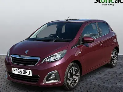 Used Peugeot 108 Allure 82 HP (60 kW) 2017 Purple Hatchback