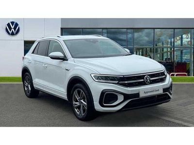 Used VW T-Roc R-line 150 HP (110 kW) 2025 Pure white SUV