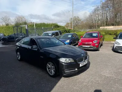 Begagnad BMW 520 190 HK (139 kW) 2016 Svart Sedan