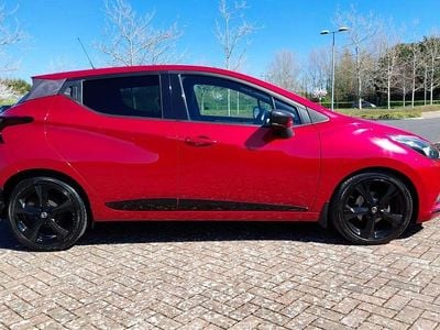 Used Nissan Micra S 99 HP (72 kW) 2019 Red Hatchback