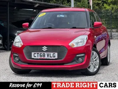 Used Suzuki Swift SZ-T 111 HP (81 kW) 2019 Red Hatchback