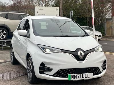 White Used 2021 Renault Zoe GT-Line Hatchback | £11,030 (Fair price)