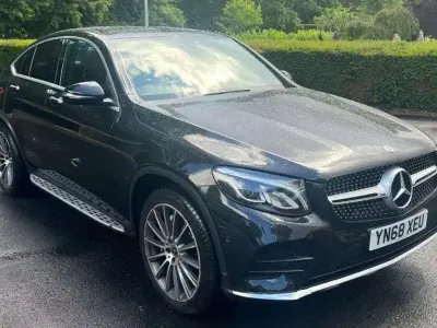 Used Mercedes GLC250 AMG Line Premium 204 HP (150 kW) 2018 Black SUV
