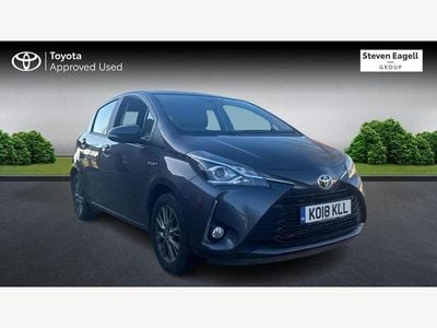 Grey Used 2018 Toyota Yaris Hybrid Hatchback | £12,995 (Fair price)