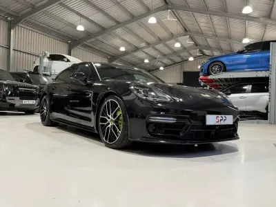 Used Porsche Panamera 4 E-Hybrid Platinum Edition 2023 Black Hatchback