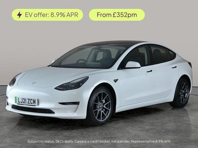White Used 2021 Tesla Model 3 Long Range AWD Sedan | £19,604 (Fair price)