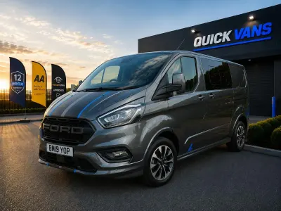 Used Ford Transit Custom Sport 170 HP (125 kW) 2019 Grey Van