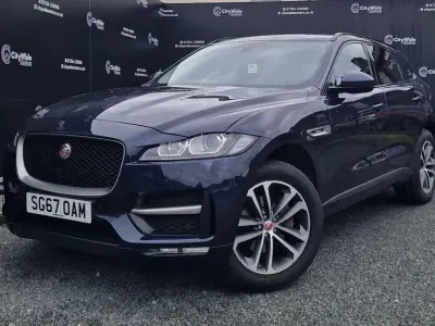 Used Jaguar F-Pace R-Sport 180 HP (132 kW) 2017 Blue SUV
