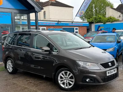 Used Seat Alhambra SE 177 HP (130 kW) 2014 Brown MPV