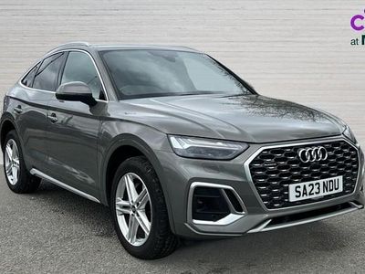 Used Audi Q5 S-Line 204 HP (150 kW) 2023 Grey SUV