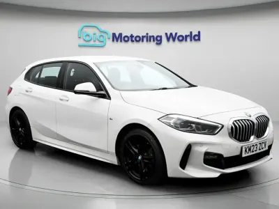 Used BMW 118 M Sport 136 HP (100 kW) 2023 White Hatchback