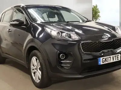 Used Kia Sportage 130 HP (95 kW) 2017 Black SUV