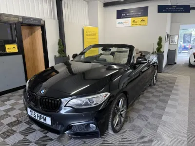 Used BMW 220 M Sport 190 HP (139 kW) 2015 Black Cabriolet