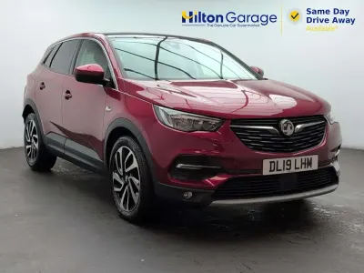 Used Vauxhall Grandland X Elite 130 HP (95 kW) 2019 Red SUV