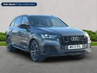 Used Audi Q7 Black Edition 340 HP (250 kW) 2022 Grey SUV