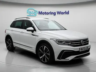 Used VW Tiguan R-line 150 HP (110 kW) 2023 White SUV