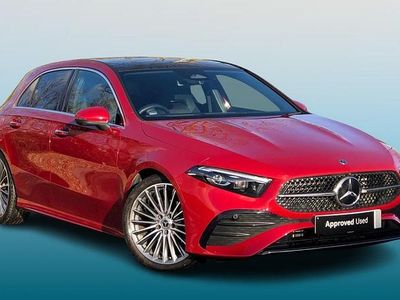 Red Used 2024 Mercedes A180 AMG Line Premium Plus Hatchback | £25,495 (Expensive)