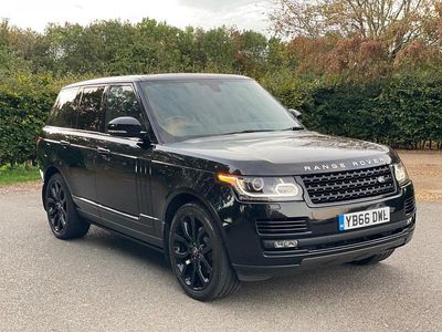 Begagnad Land Rover Range Rover Vogue SE 258 HK (189 kW) 2016 Svart SUV