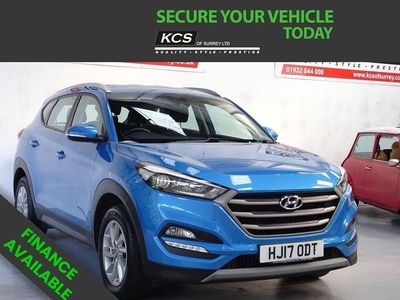 Used Hyundai Tucson SE 116 HP (85 kW) 2017 Blue SUV