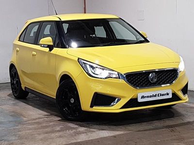 Used MG MG3 Exclusive 106 HP (77 kW) 2020 Yellow Hatchback