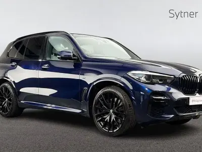 Used BMW X5 M Sport 335 HP (246 kW) 2022 Blue SUV