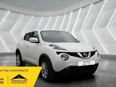 Used Nissan Juke N-Connecta 117 HP (86 kW) 2016 White SUV