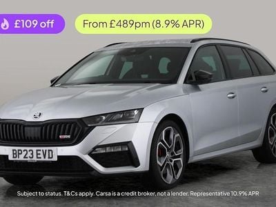 Silver Used 2023 Skoda Octavia vRS Estate | £26,340 (Expensive)