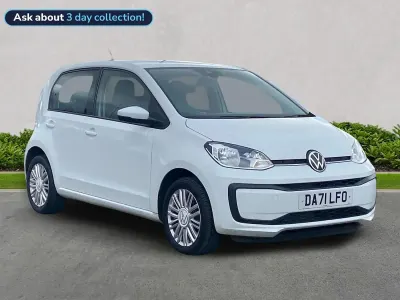 Used VW up! 65 HP (47 kW) 2021 White Hatchback