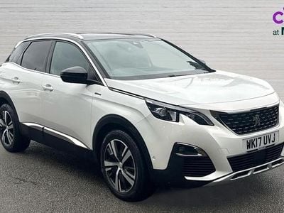 Used Peugeot 3008 GT-line 120 HP (88 kW) 2017 White SUV