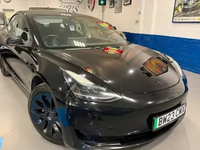 Used Tesla Model 3 Standard Range 180 kW (245 HP) 2023 Black Sedan