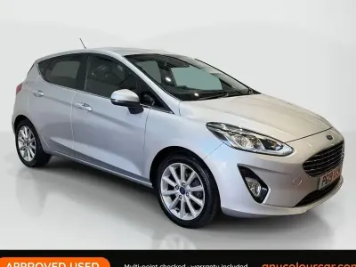 Used Ford Fiesta Titanium 125 HP (91 kW) 2019 Silver Hatchback