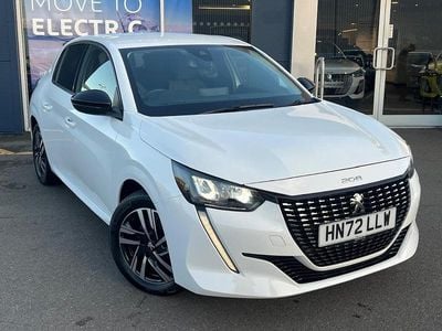 White Used 2022 Peugeot 208 Allure Premium Hatchback | £13,495 (Fair price)
