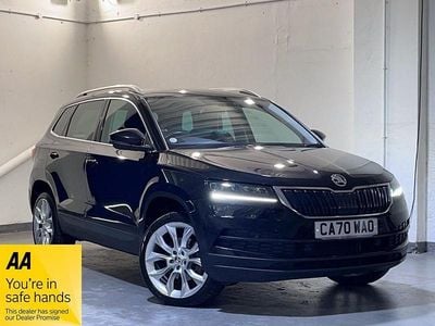Used Skoda Karoq SE L 150 HP (110 kW) 2020 Black SUV