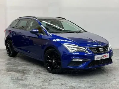 Begagnad Seat Leon FR 150 HK (110 kW) 2017 Blå Kombi