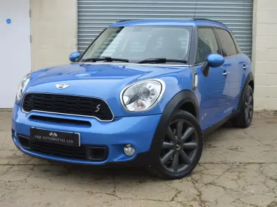 Begagnad Mini Cooper S 2012 Blå Halvkombi