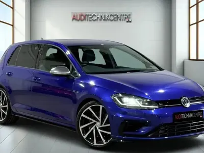 Used VW Golf VII R 310 HP (228 kW) 2018 Lapiz blue Hatchback