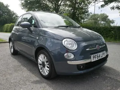 Used Fiat 500C Lounge 85 HP (62 kW) 2015 Grey Cabriolet