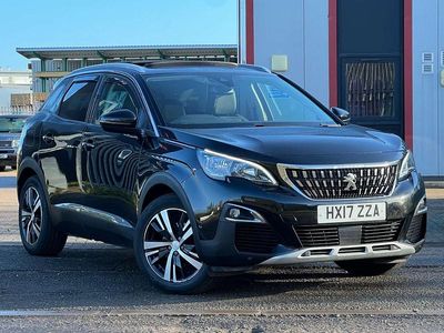 Used Peugeot 3008 Allure 120 HP (88 kW) 2017 Black SUV