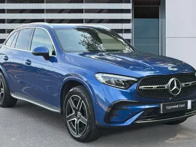 Used Mercedes GLC300e AMG line 313 HP (230 kW) 2026 Blue SUV