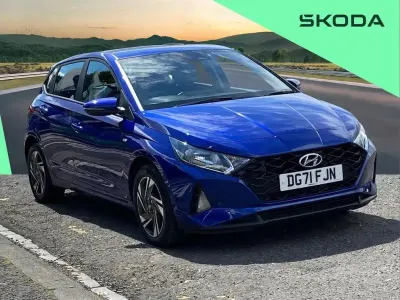 Used Hyundai i20 SE 99 HP (72 kW) 2021 Blue Hatchback