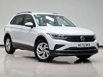 Used VW Tiguan Life 130 HP (95 kW) 2021 White SUV