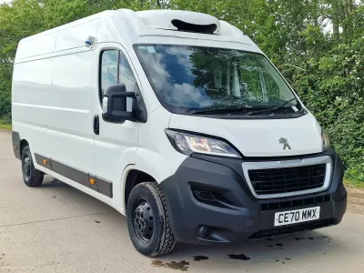 Used Peugeot Boxer 140 HP (102 kW) 2021 White Van