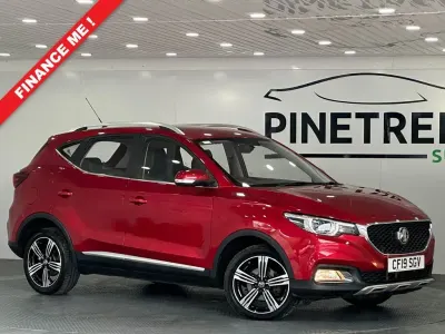 Used MG ZS Exclusive 106 HP (77 kW) 2019 Red SUV