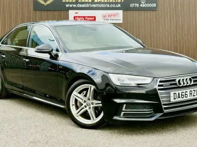 Used Audi A4 S-Line 190 HP (139 kW) 2016 Black Sedan
