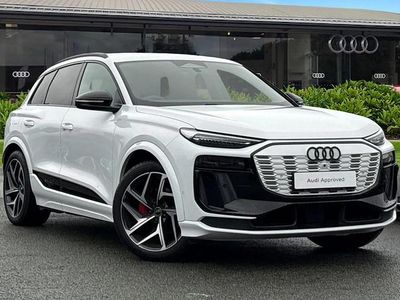 White Used 2024 Audi Q6 e-tron Advanced SUV | £50,450 (Good price)