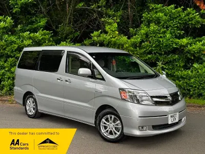 Used Toyota Alphard 159 HP (116 kW) 2007 Silver MPV